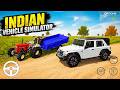 Aj Thar or Tractor Drive Karenge ||Gari game Tractor Game 🎮 Car game 🚗 India vehicles simulator game