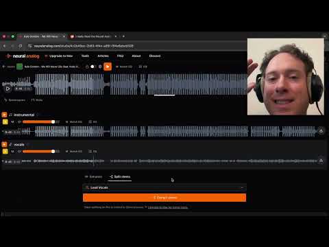 Separate Main Vocal from Back Vocals with AI