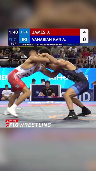 Jayden James gets the 9-2 win in the finals to become a U17 WORLD CHAMPION for team USA at 71kg 🇺🇸 🥇
