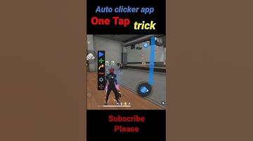 New⚡headshot trick with😮auto clicker app /free fire new headshot trick m1887,wait for end  #shorts