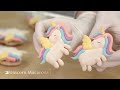 Making Adorable Pastel Unicorn Macarons