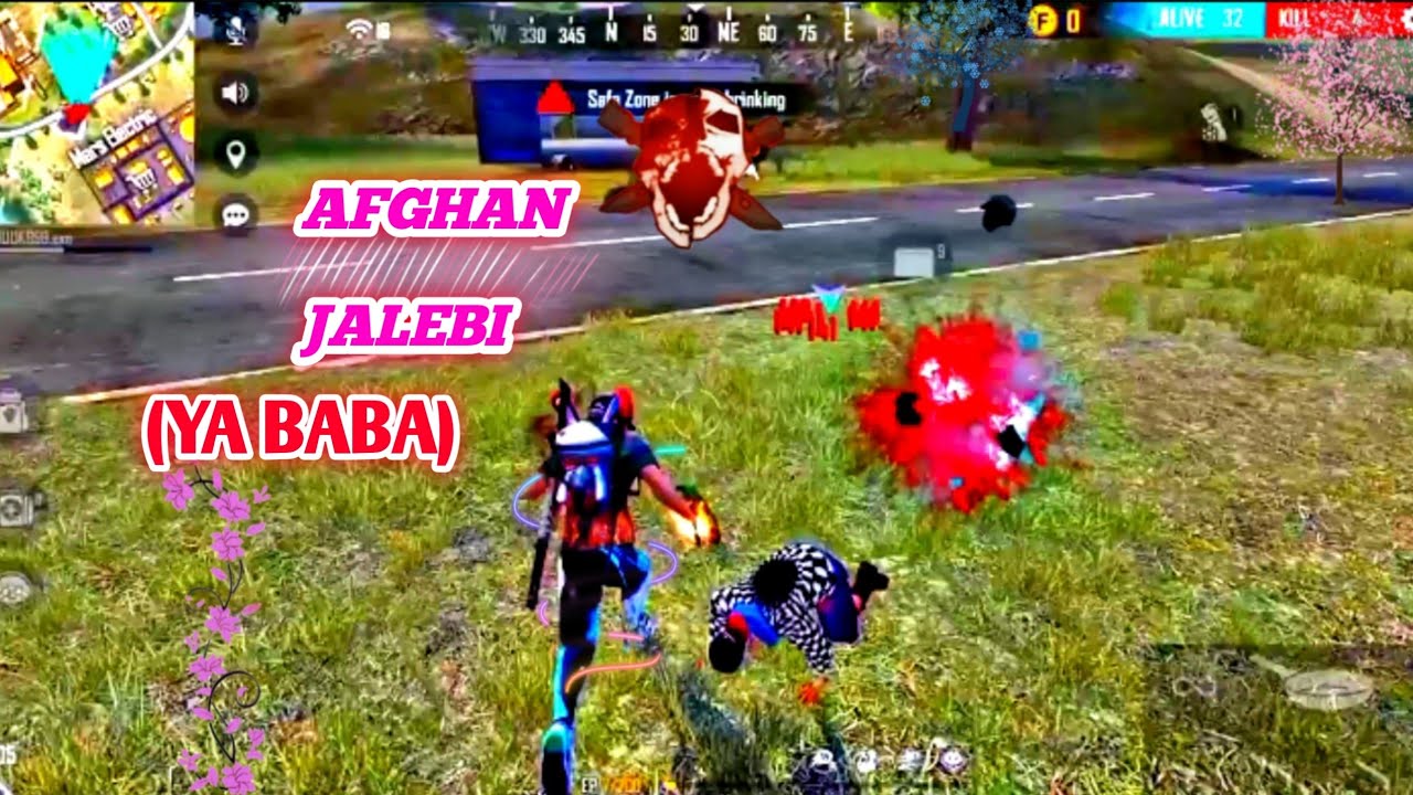 World's 😱 Fastest Free fire Beat Sync Montage | AFGHAN JALEBI (YA BABA)YouTube ·