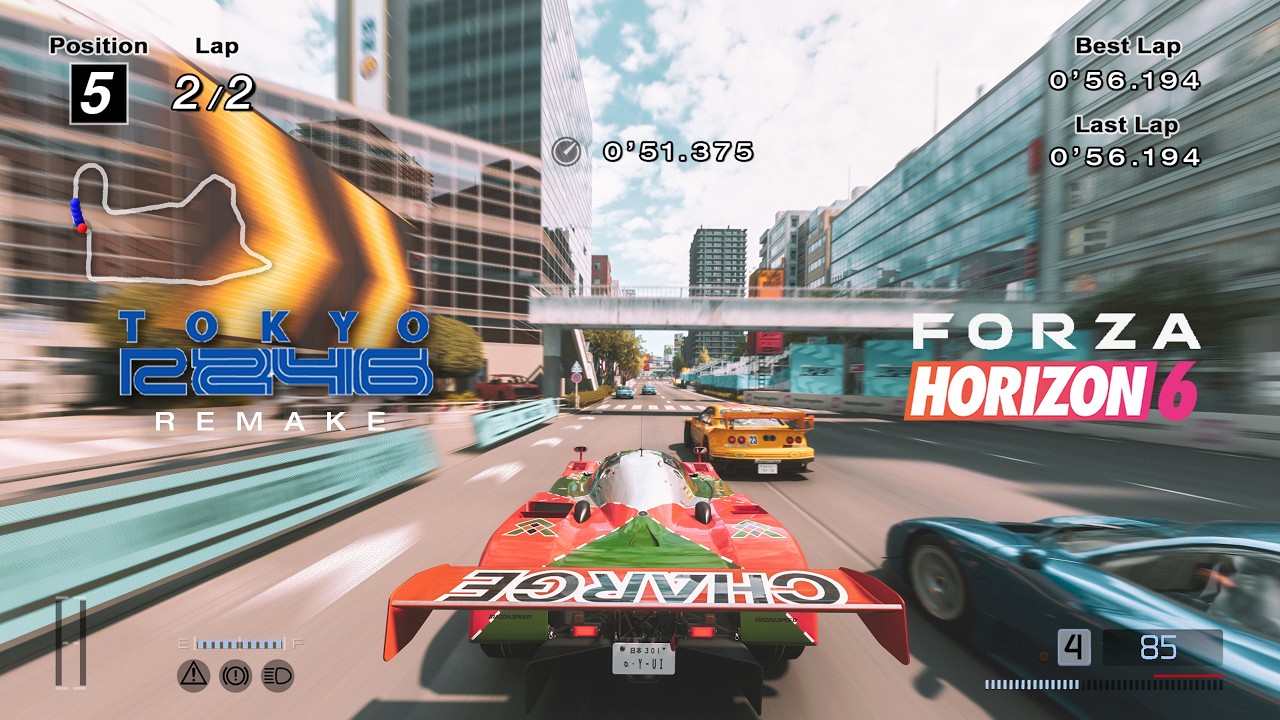 TRAVEL FOLK gtr. ルーマニア製 管理No.r2 I Recreated GT4's Tokyo R246 in Forza Horizon 6 | Mazda 787B 2-Lap