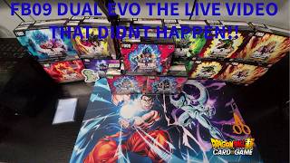 FB09 Dual EVO! The LIVE!! 3BOX Booster Opening, That Didn't Happen! , 3Boxes !! , 9 Hits Total!!