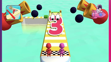 Fun Race 3D. Satisfying and relaxing mobile games. All Levels #gameplay Walkthrough #games
