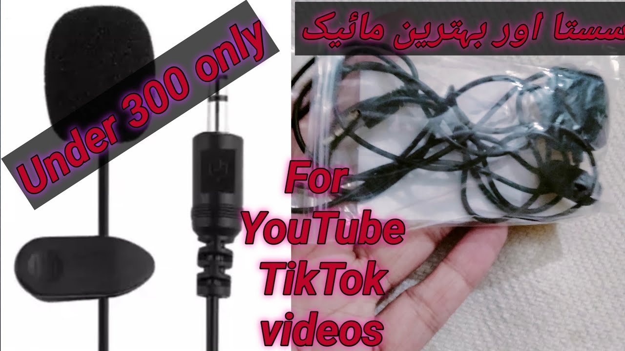 Best budget mic for YouTube videosaffordable and good quality mic