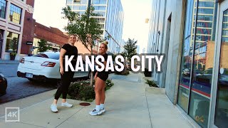 Downtown Kansas City, Power & Light District | 4K Walking Tour through the Heart of the City
