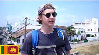 What Foreigners Think About Sri Lanka | HONEST ANSWERS | Street Interview Sri Lanka