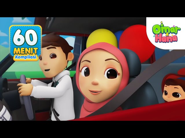 Lagu Anak Islami | Omar u0026 Hana Kompilasi 1 Jam TERBARU 2023 class=