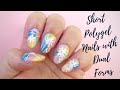 Short Polygel Nails with Dual Forms ❤ || DIY Easy Polygel Nails at Home