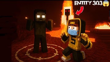 The Rise of Entity 303 in Minecraft World😱|| #minecraft #entity #viral #himlands #proboiz95 #fleet 