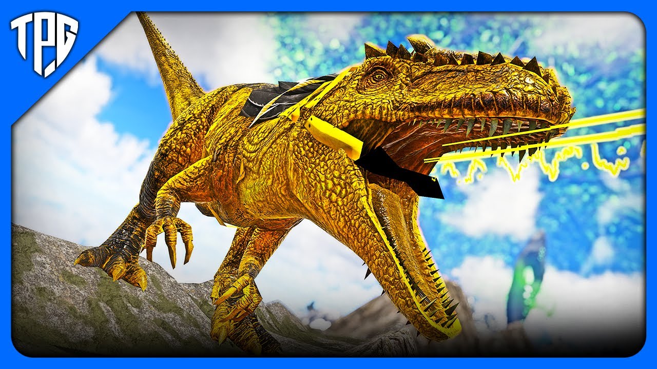 Taming Gold Giganotosaurus - MODDED ARK ABYSS Tamil [EP15]