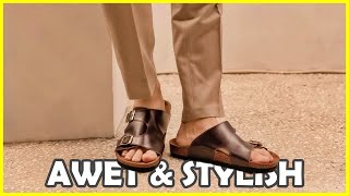 TERBARU! 10 Rekomendasi SANDAL LEBARAN PRIA TERBAIK – Murah, Empuk, Kuat & Kekinian