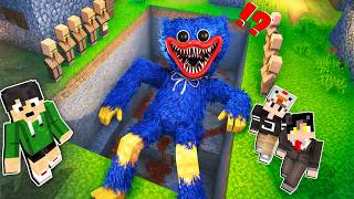 We Found a Giant Huggy Wuggy Body in Minecraft (Tagalog)