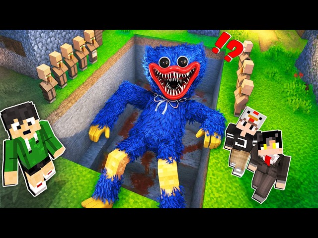 We Found a Giant Huggy Wuggy Body in Minecraft (Tagalog)