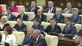 Қасым-Жомарт Тоқаевтың VIII сайланған Парламенттің бірінші сессиясының ашылуында сөйлеген сөзі