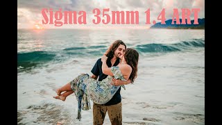 Sigma 35mm art sunrise photo shoot behind the scenes screenshot 4