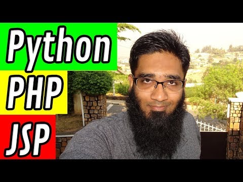 Python vs PHP vs JSP Programming ?