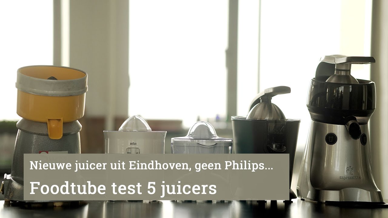 Foodtube test The Juicer plus 4 andere juicers
