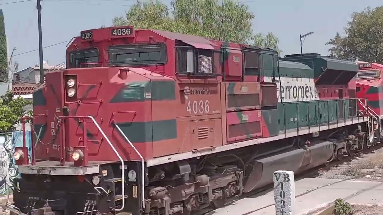 SD70ACe liderando el Metalero Vacío rumbo al Patio de Puebla