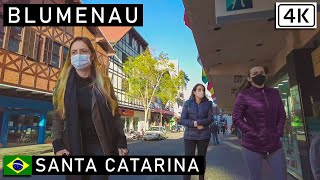 Прогулка По Блуменау 🇧🇷 Санта-Катарина, Бразилия | 【4K】 2021