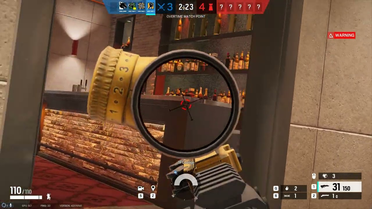 POV you are Playing Siege at a low Elo