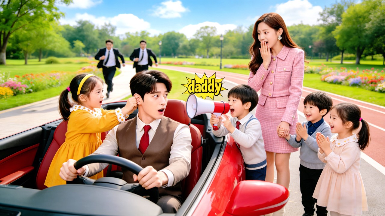 A cold CEO rejected 100 women,until his assistant's four kids called him 