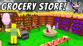 I Built the Ultimate Grocery Store in 99 Nights in the Forest 🍎🛒