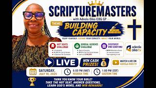 🔥 ScriptureMasters Hot Seat Challenge: CAPACITY BUILDING 🧱 | Live Bible Quiz & Rewards 💰 screenshot 4