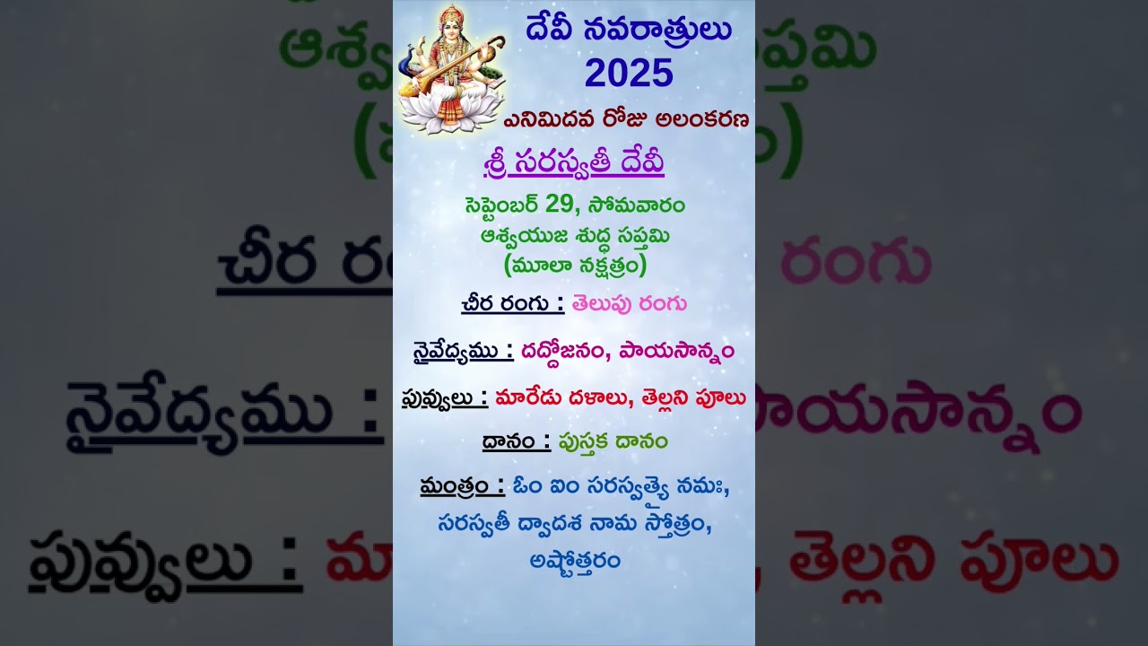 2025 Devi Navaratrulu 8th day Alankaram | 8వ రోజు అలంకరణ 
