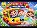 Wheels on the Bus | Go Round and Round 🚌 | Kidoora Nursery Rhymes