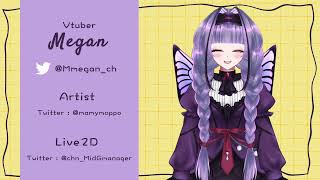 Model Showcase : Megan【Live2D Vtuber】