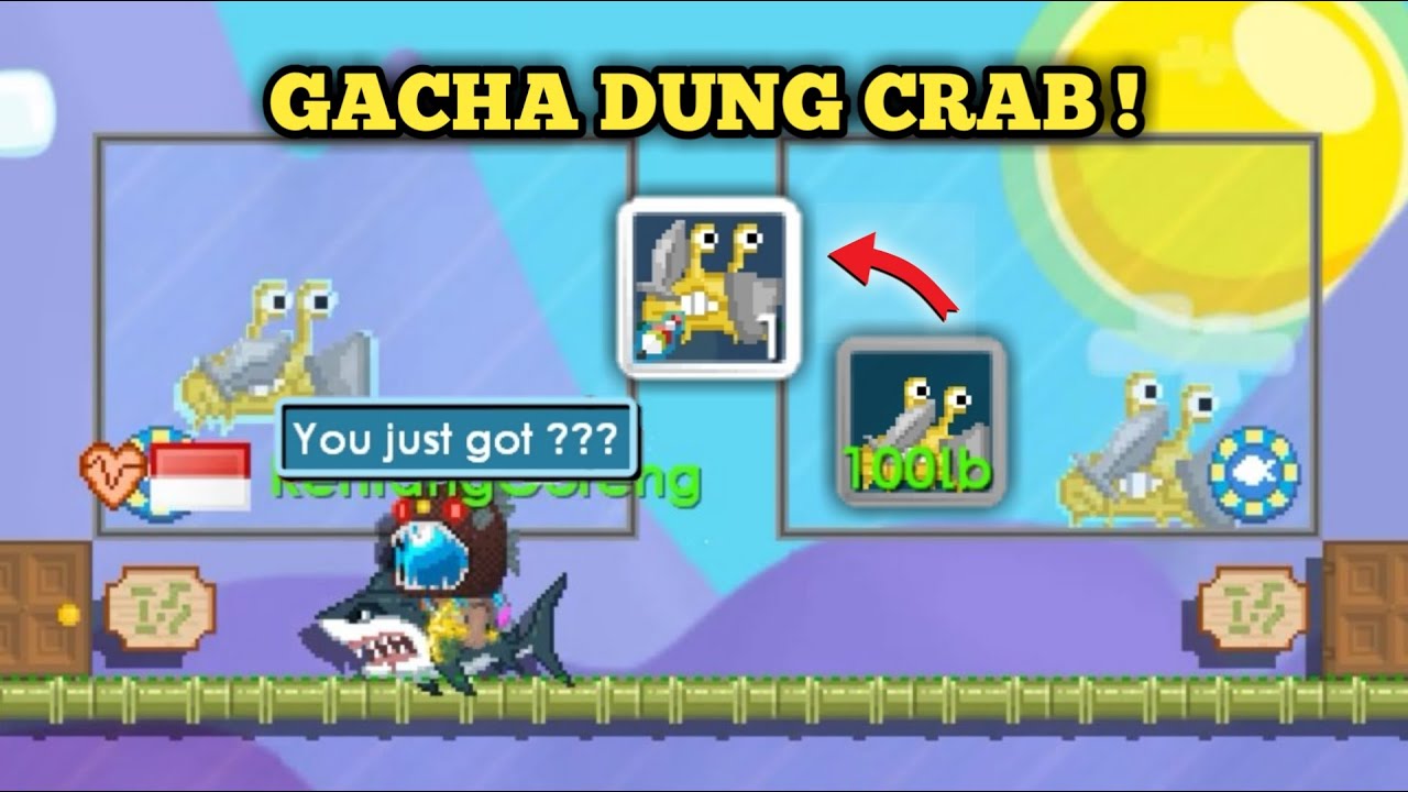 2 Train Dungeonist Crab ( Claw & Shield )