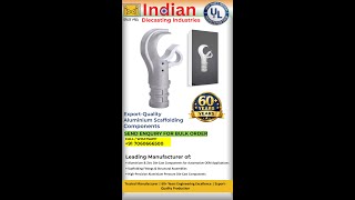Aluminium Scaffolding Components Manufacturer | Die Casting Industrial Products | Live