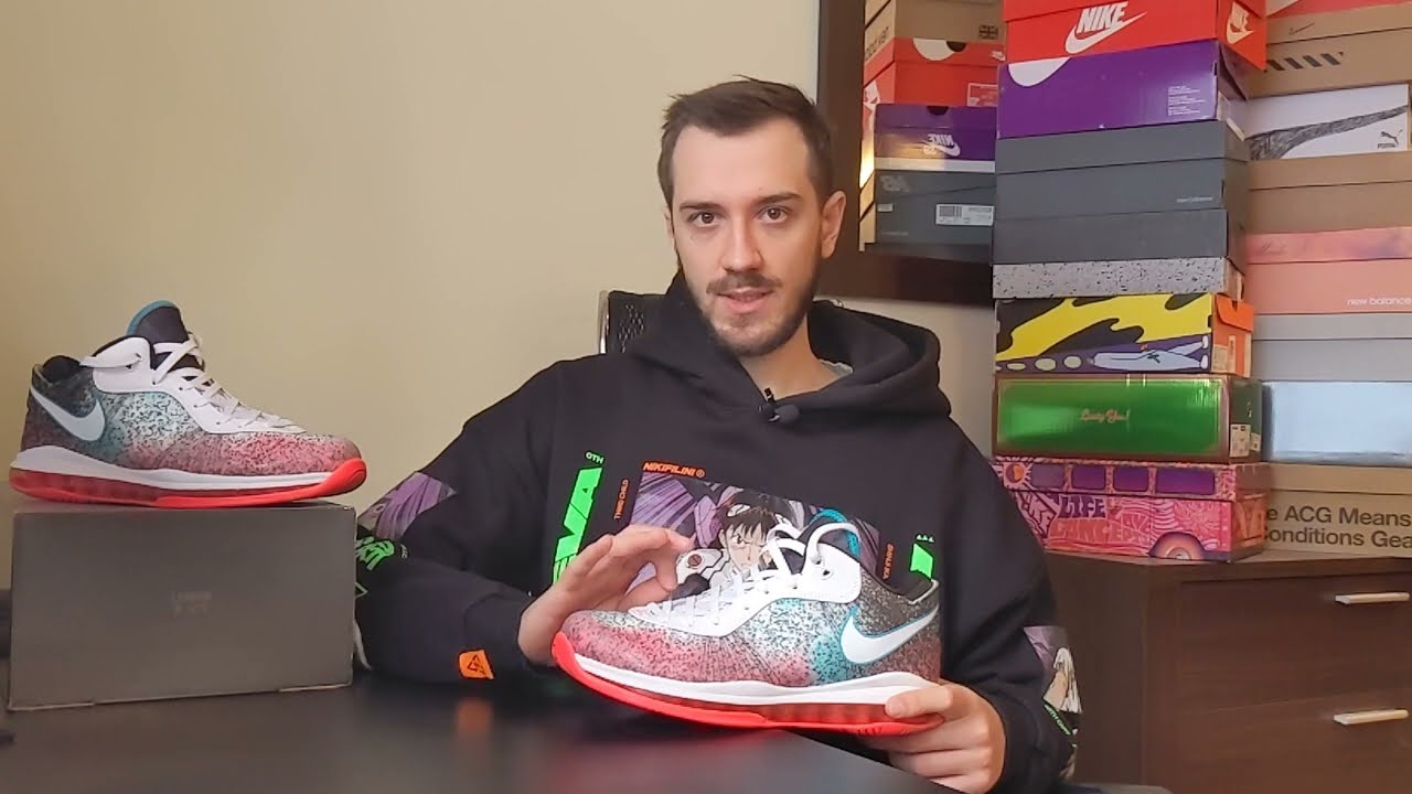 Обзор №120: Nike LeBron VIII V2 Low Retro ''Miami Nights''