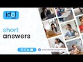 Short Answers - İngilizce Konu Anlatımı