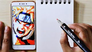 naruto drawing sketchbook tour naruto anime sketch drawing