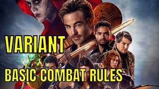 Basic Combat Mechanics - Variant Tabletop Roleplaying Game Rules #1 🔴#4k LIVE