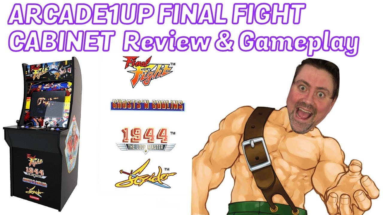 ARCADE1UP FINAL FIGHT Cabinet Review & GAMEPLAY