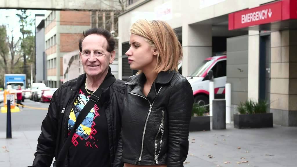 Geoffery Edelsten and Gabi Grecko engaged