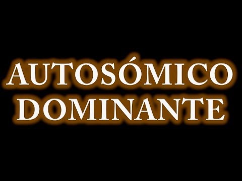 Vídeo: ADN Autosómico: Definición, Dominante, Recesivo, Prueba, Ejemplos