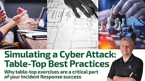 Webinar: Simulating a Cyber Attack  Table-Top Best...