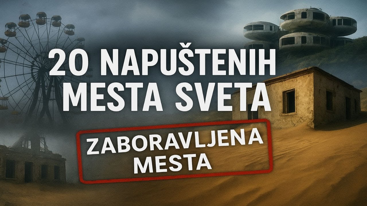20 Napuštenih Mesta Sveta!