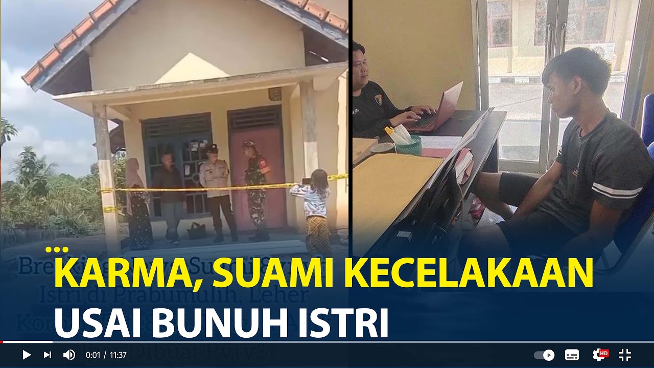 Karma Suami Bunuh Istri di Rumah Mertua, Kecelakaan Usai Habisi Nyawa Lidia
