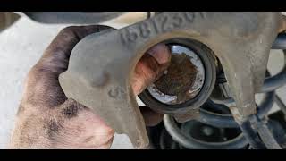 2011 Dodge Grand Caravan Rear Brakes and Rotors: Twist In Calipers