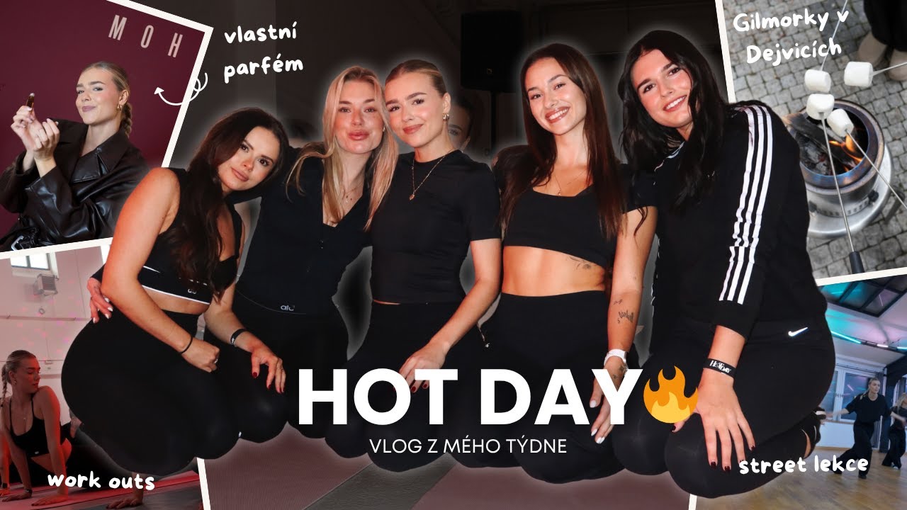 #10 VLOG | 🔥HOT DAY, 🍁 GILMORKY Z DEJVIC, VÝJIMEČNÉ EVENTY & TANEC