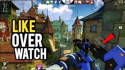 Still the best OVERWATCH style game on MOBILE! Ace Force by Tencent