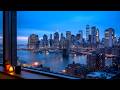 ✨ Golden Hour Jazz: New York’s Amber Glow ✨