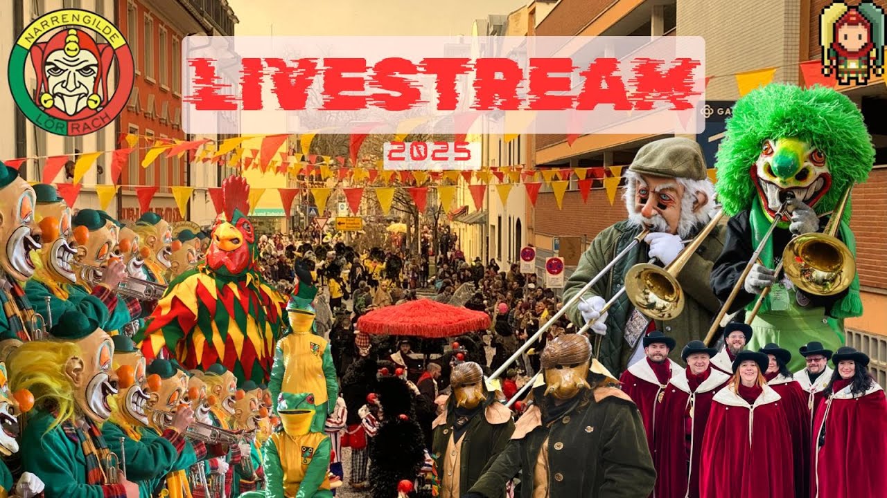 Fasnacht Sonntag Umzug 2025 Lörrach