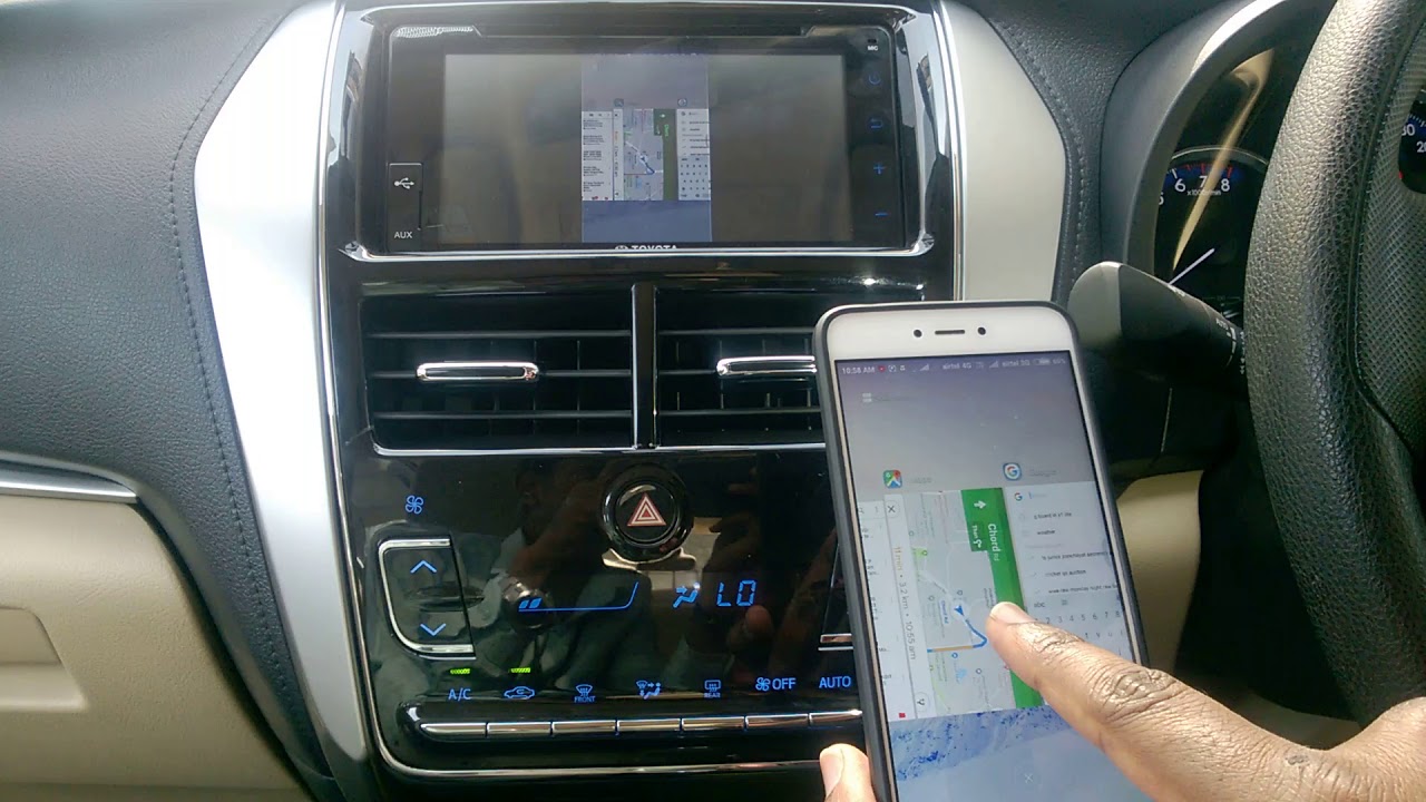 Miracast Yaris G & V - YouTube